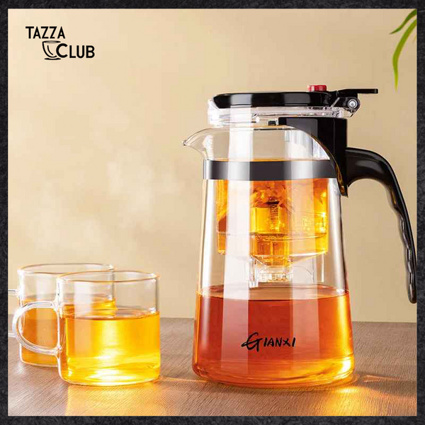 Heat-Resistant Glass Teapot