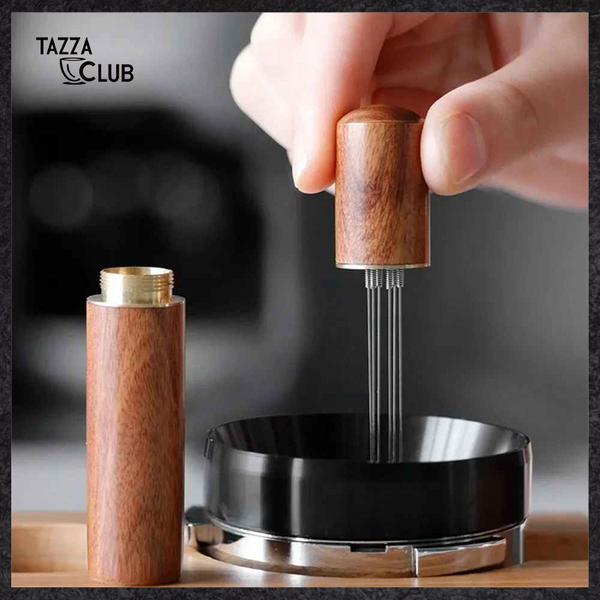 Wooden Handle Coffee Distributor