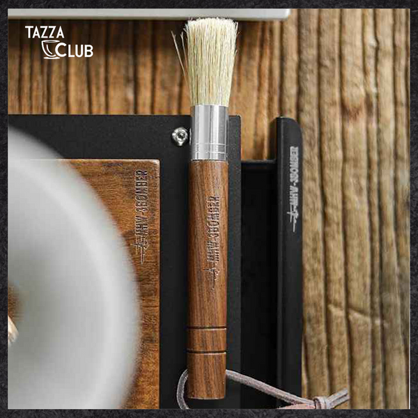 Wooden Coffee Cleaning Brush