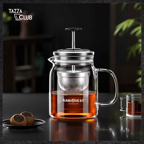 Borosilicate Glass Tea & Coffee Pot